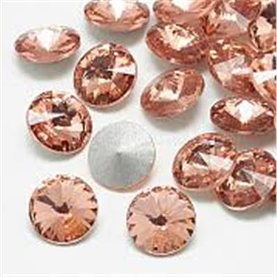 Crystal Rivoli Vintage Rose 12mm. Each