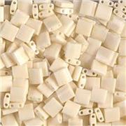 Tila Beads Ivory Pearl Ceylon Lustre 5mm -Approx 8g Tube