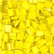 Tila Beads Opaque Yellow 5mm - Approx 8g Tube