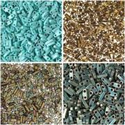Quarter Tila Beads 5x1.2x1.9mm
