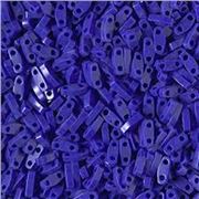 Quarter Tila Opaque Cobalt 5x1.2x1.9mm Tube Approx 8grams