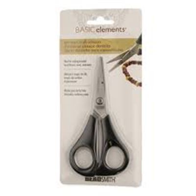 Beadsmith Serrated Craft Scissors - Ideal for cutting braided bead thread