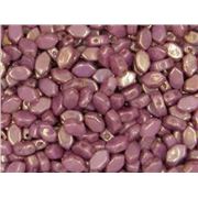 Paros Par Puca Opaque Violet/Gold Lustre 5 gram Pack (approx 30 beads) each