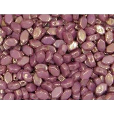 Paros Par Puca Opaque Violet/Gold Lustre 5 gram Pack (approx 30 beads) each