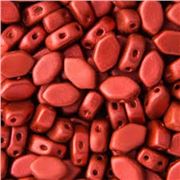 Paros Par Puca Red Metallic Matte 5 gram Pack (approx 30 beads) each