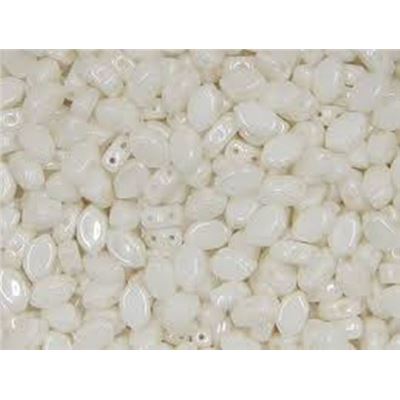 Paros Par Puca Opaque White Lustre 5 gram Pack (approx 30 beads) each