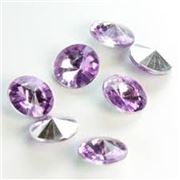 Crystal Rivoli Light Amethyst 12mm each