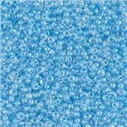 Miyuki Luminous Ocean Blue Size 11 Seed Beads Approx 24g (Tube)