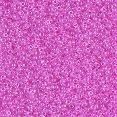 Miyuki Luminous Hot Magenta Size 11 Seed Beads Approx 24g (Tube)