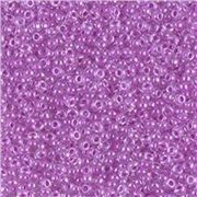 Miyuki Luminous Plum Crazy Size 11 Seed Beads Approx 24g (Tube)