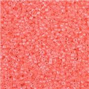 Miyuki Luminous Flamingo Size 11 Seed Beads Approx 24g (Tube)