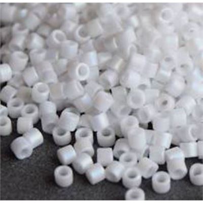 Delica DBR 351 Opaque Matte White 11/0 Minimum 3 grams