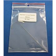 Big Eye Curved Needles   9cm ea