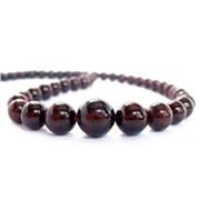 Semi Precious Strand Garnet Graduated Round  4-13mm (16 inch) ea
