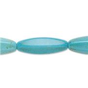 Semi Precious Strand Magnesite Ovals 25x9mm ea