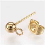 Earring Studs - Gold Colour