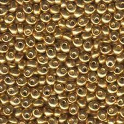 Miyuki Drop Gold Metallic  4mm - Minimum 10g