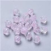 Glass Bead Pumpkin Shape Lavender Blush 8.5x8mm Hole 1.2mm