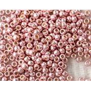 Toho Seed Bead Permanent Finish Galvanised Sweet Blush 11/0 - Minimum 8g