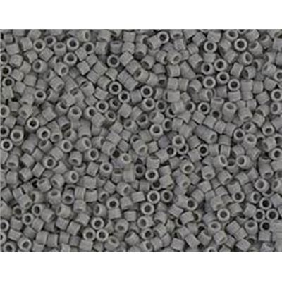 Delica DBR 761 Opaque Matte Steel Grey 11/0 - Minimum 3g