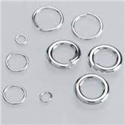 Jump Rings Silver Colour