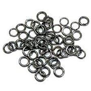 Jump Rings Black Nickel Colour