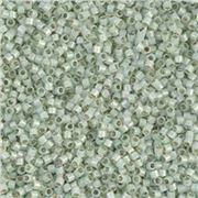 Delica DBR 1454 Silver Lined Light Moss Opal 11/0 - Minimum 3g