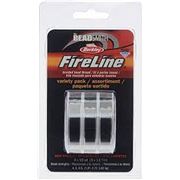 FireLine Smoke 3 pack. 15yd spool in 4,6 and 8lb.  ea