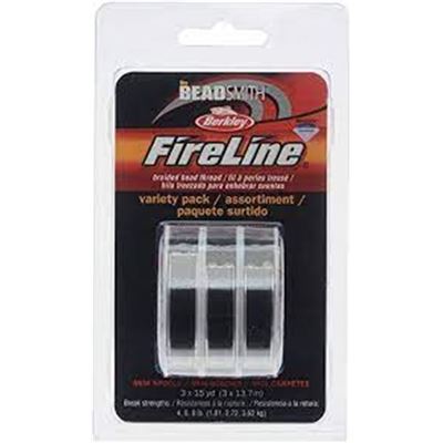 FireLine Smoke 3 pack. 15yd spool in 4,6 and 8lb.  ea