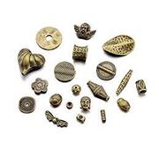 Filler Beads - Antique Brass Colour