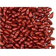 Drop Duo Bead 3x6mm Copper 8g Tube approx 90 beads ea.