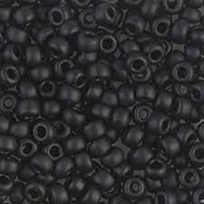 Miyuki Seed Bead Matte Black 11/0 - Minimum 8g