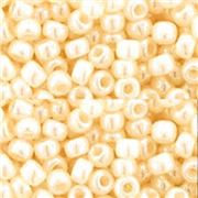 Toho Seed Bead Ceylon Light Ivory 11/0 - Minimum 8g