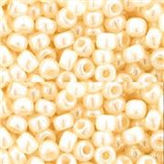 Toho Seed Bead Ceylon Light Ivory 11/0 - Minimum 8g