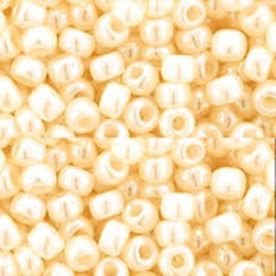 Toho Seed Bead Ceylon Light Ivory 11/0 - Minimum 8g