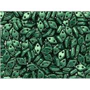 CzechMates Diamond 6.5x4mm Saturated Metallic Martini Olive Tube (approx 8.5grams)