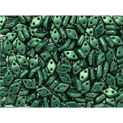 CzechMates Diamond 6.5x4mm Saturated Metallic Martini Olive Tube (approx 8.5grams)