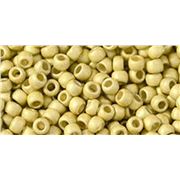 Toho Seed Bead Permanent Finish Galvanised Frosted Yellow Gold 11/0  - Minimum 8g
