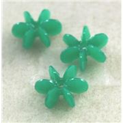 Star Bead Green 18mm - Minimum 8g