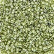 Delica DBR 903 - Sparkling Peridot Lined Crystal 11/0 - Minimum 3g