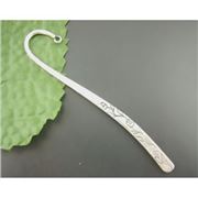 Bookmark Flower Pattern Antique Silver 12.2cm each
