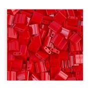 Tila Beads Opaque Red 5mm - Approx 8g Tube