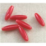 Spaghetti Red Transparent 20x5mm - Minimum 8g