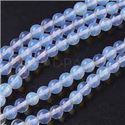 Semi Precious Strand Opalite Round 6mm (approx 63 beads)ea