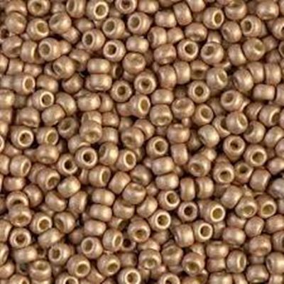 Miyuki Seed Bead Duracoat Galv. Matte Champagne11/0 - Minimum 8g