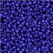 Toho Seed Bead Opaque Frosted Navy Blue 11/0 - Minimum 8g