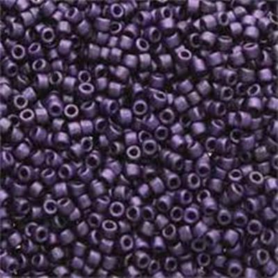 Matubo 10/0 Cylinder Bead Metallic Suede Purple Minimum 3 grams