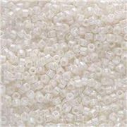 Matubo 10/0 Cylinder Bead Chalk White Lustre Minimum 3 grams