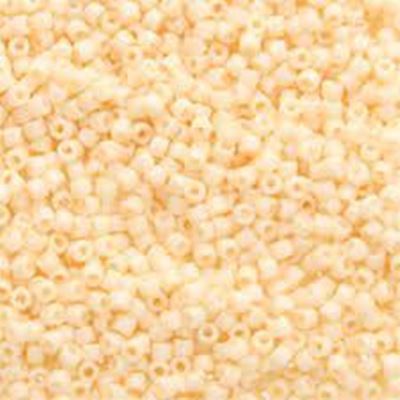 Matubo 10/0 Cylinder Bead Chalk Orange Lustre Minimum 3 grams