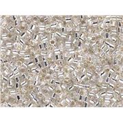 Matubo 10/0 Cylinder Bead Crystal Silver Lined Minimum 3 grams